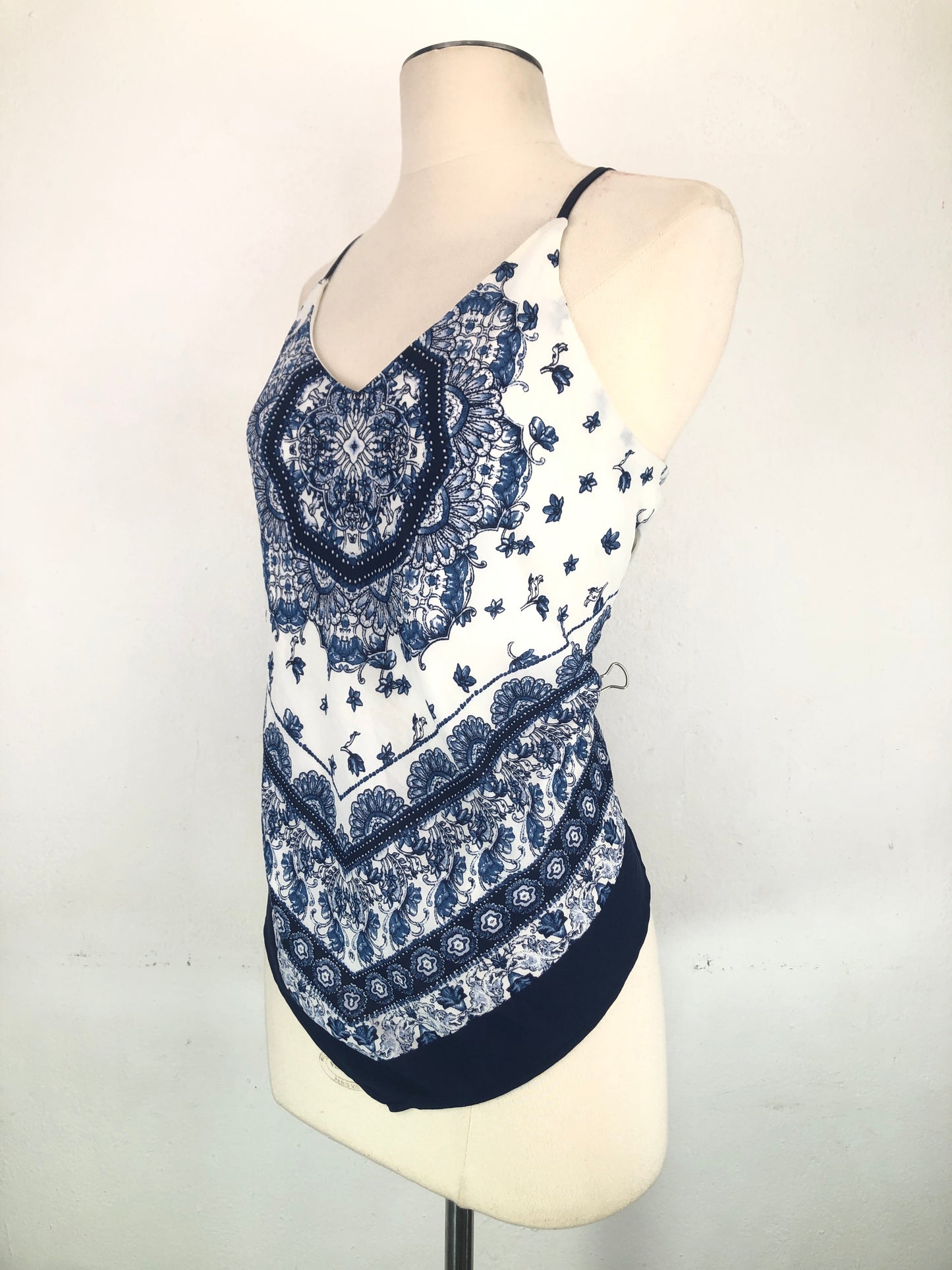 Blusa Blanco de Floral IZ