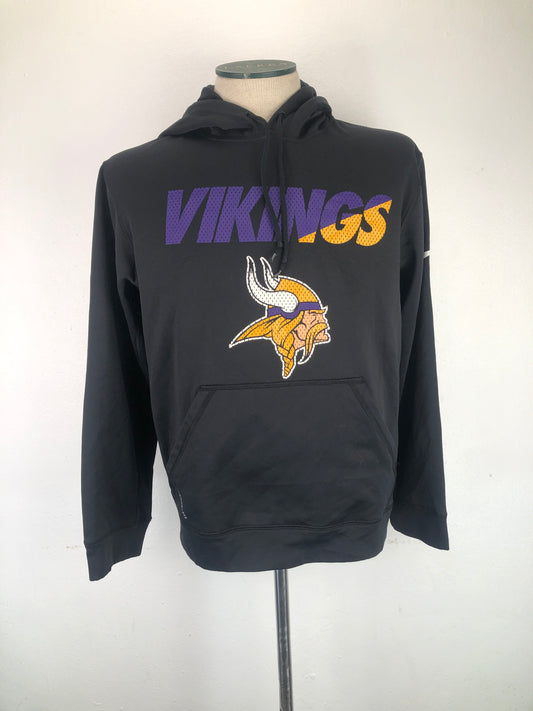 Abrigo Negro Con Gorro Nike