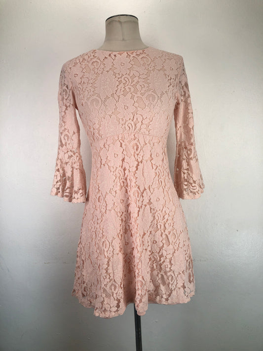 Vestido Rosado Floral Lulus