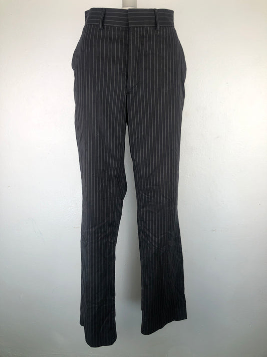 Pantalon Negro de Vestir Rayas Express Design