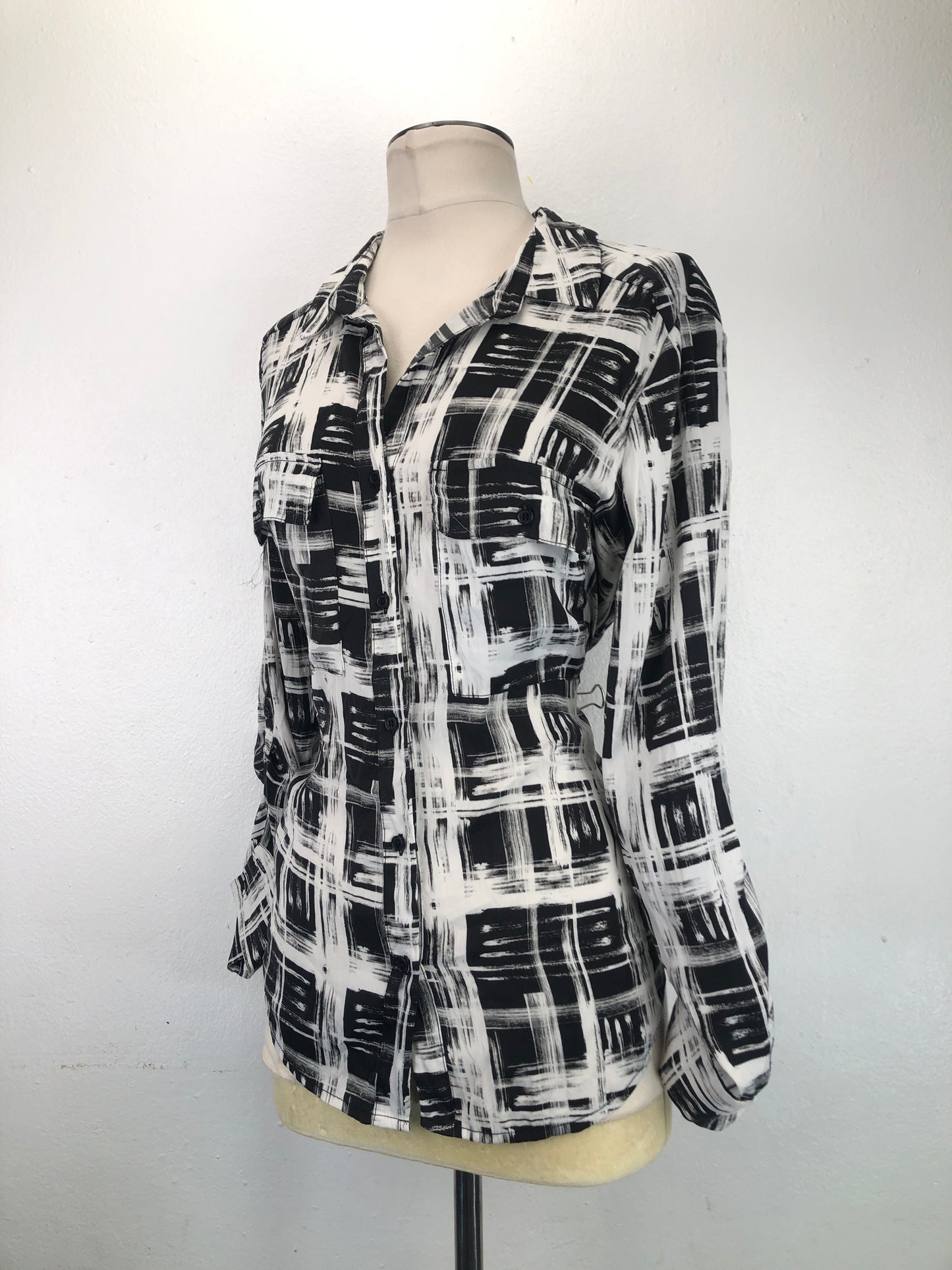 Camisa Blanco De cuadro Tart