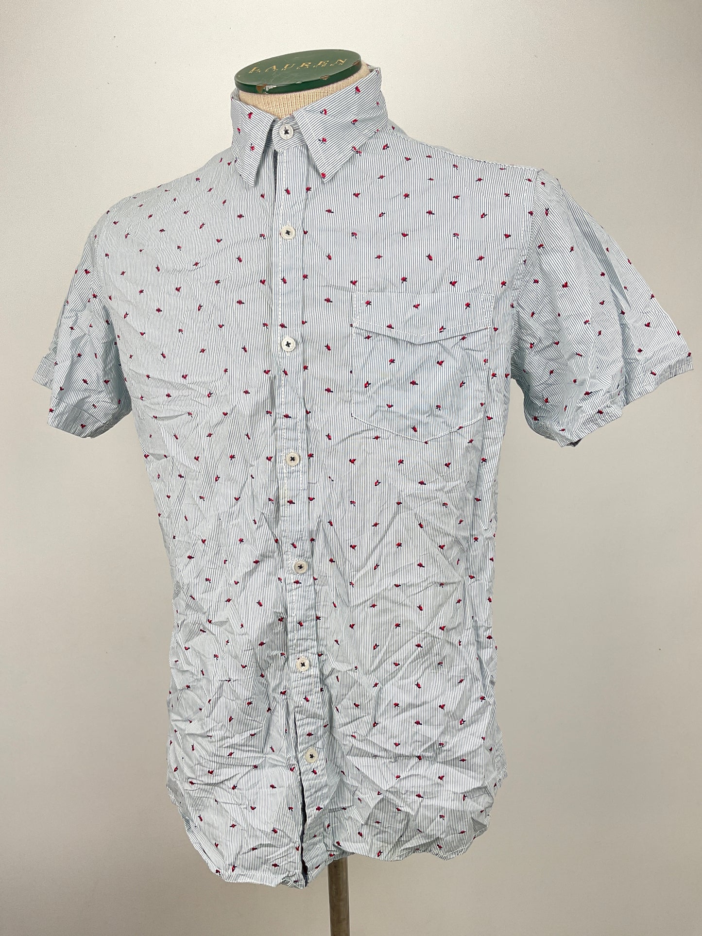 Camisa Azul claro de Rayas Hudson Barrow