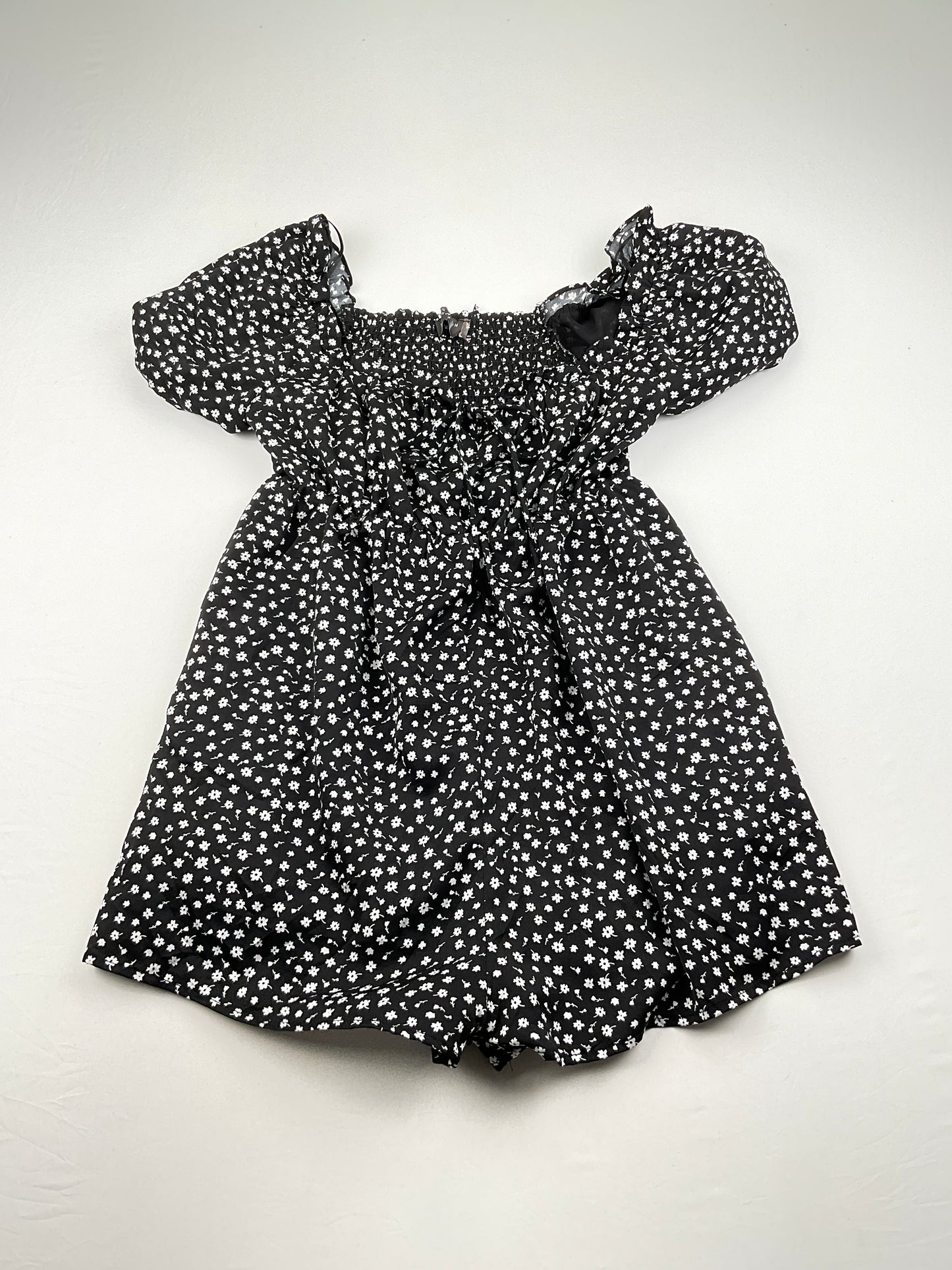 Enterizo Negro Floral Dress Forum