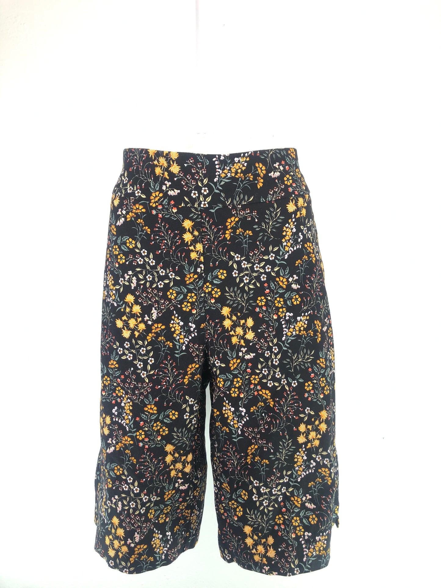 Short Floral Negro De Mujer Counterparts