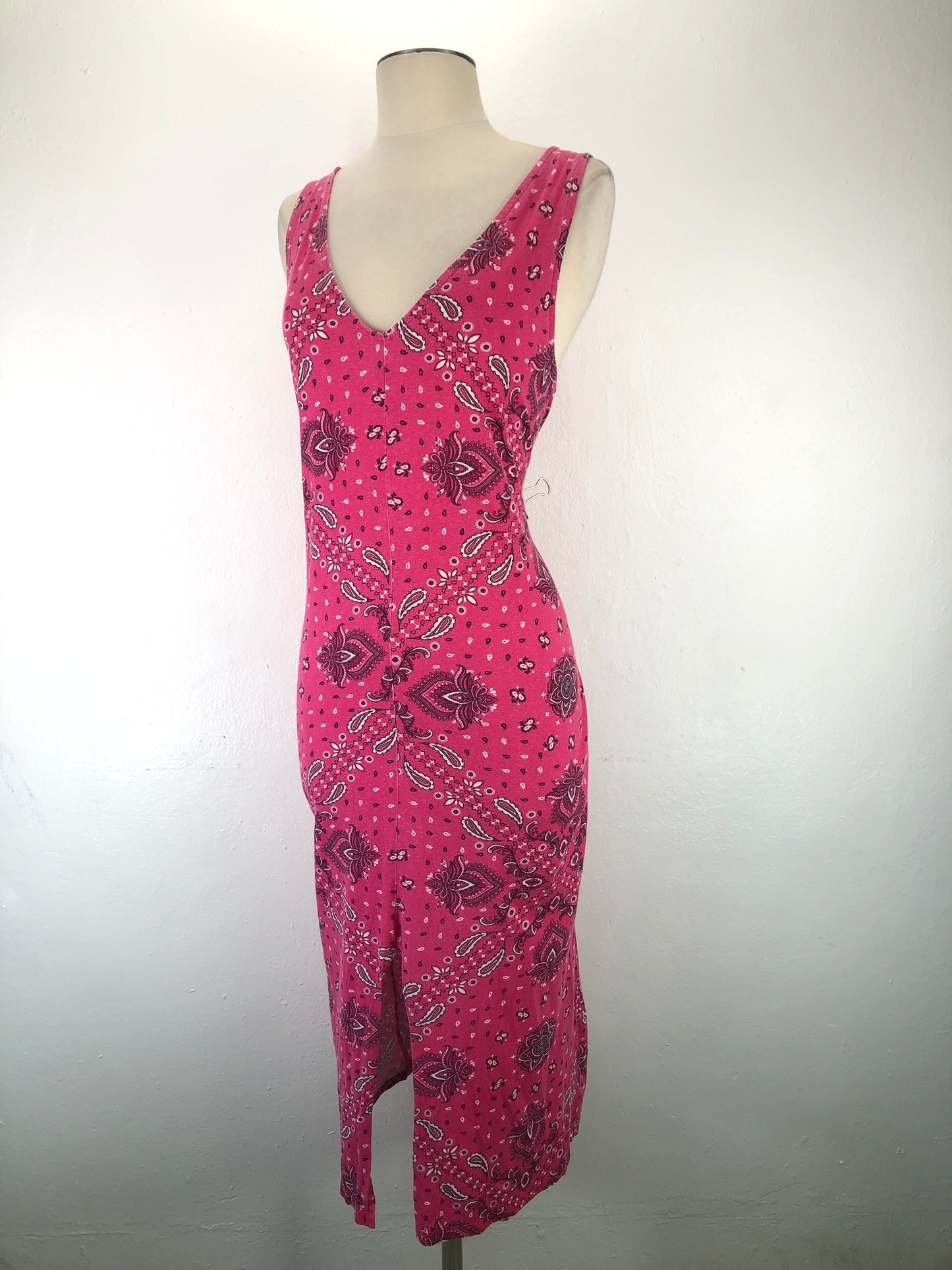 Vestido Rosado de Flores Sfera Casual