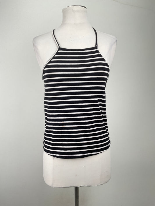 Blusa Negro de Rayas Heart Hips