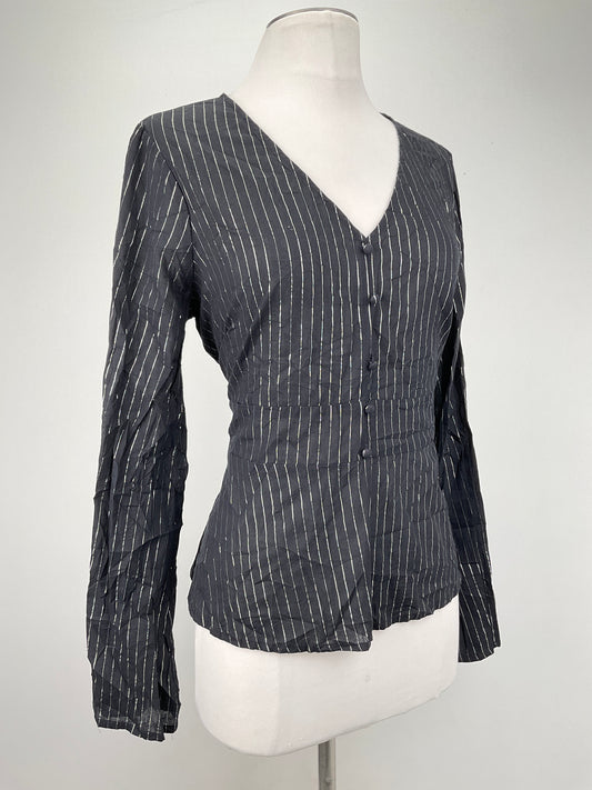 Blusa Negro de Rayas Love Five