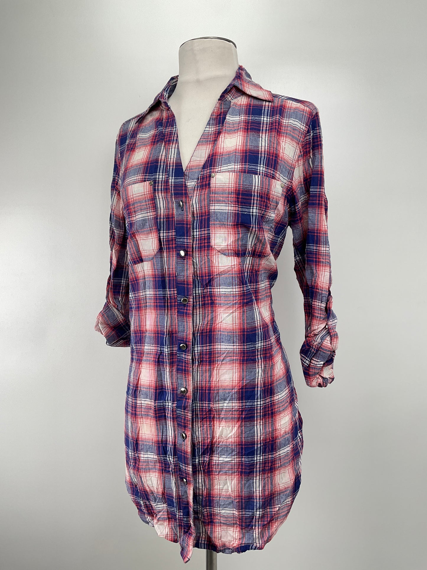 Camisa Multicolor de Cuadro Fashion Web