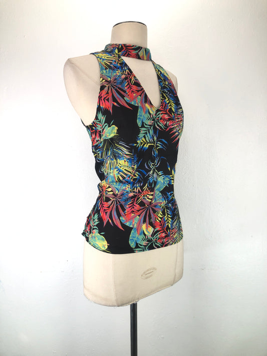 Blusa Multicolor de Flores Morgan