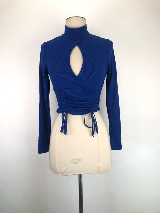 Blusa Azul Fashion Nova