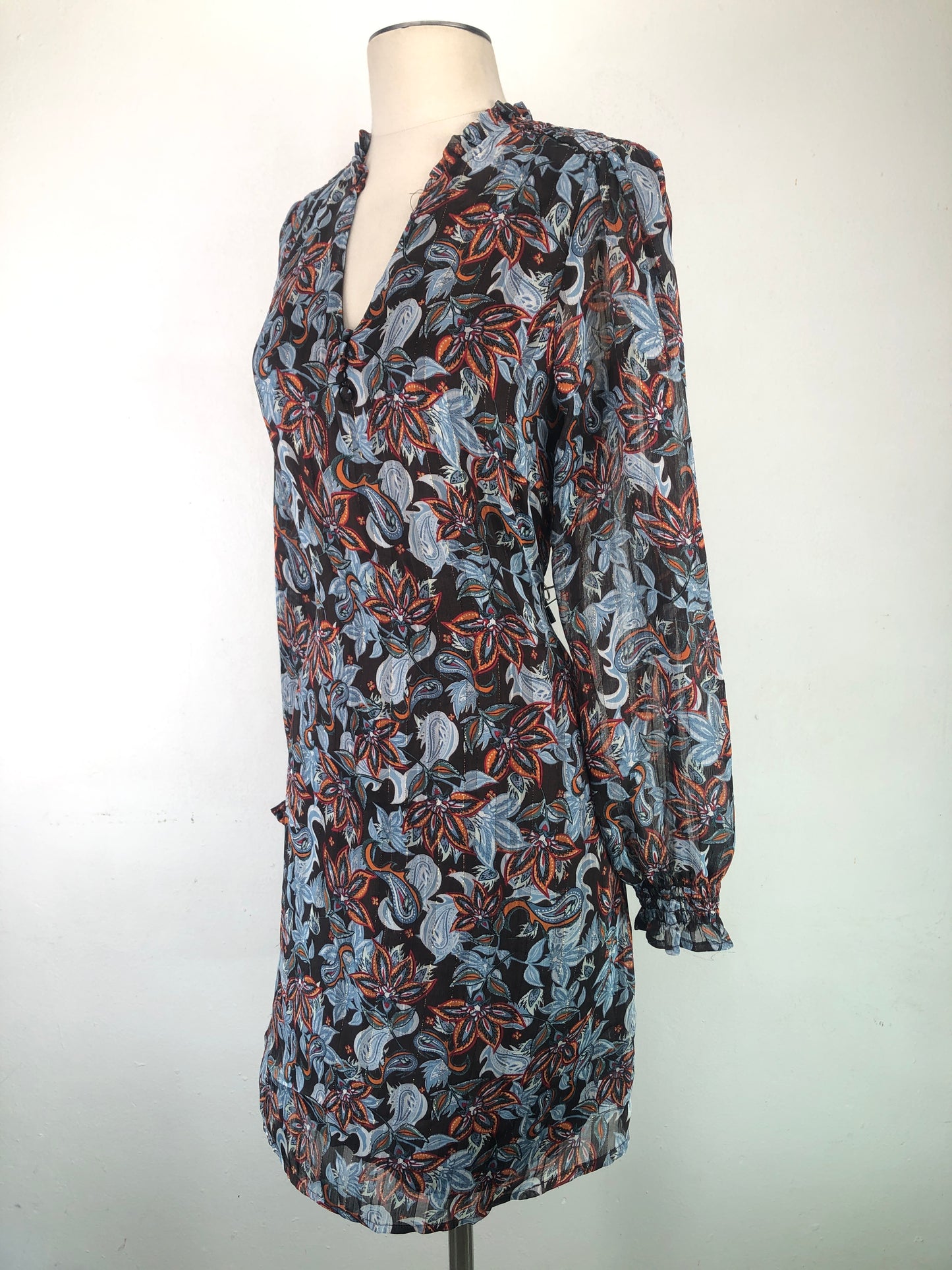Vestido Multicolor de Floral Es Qualo