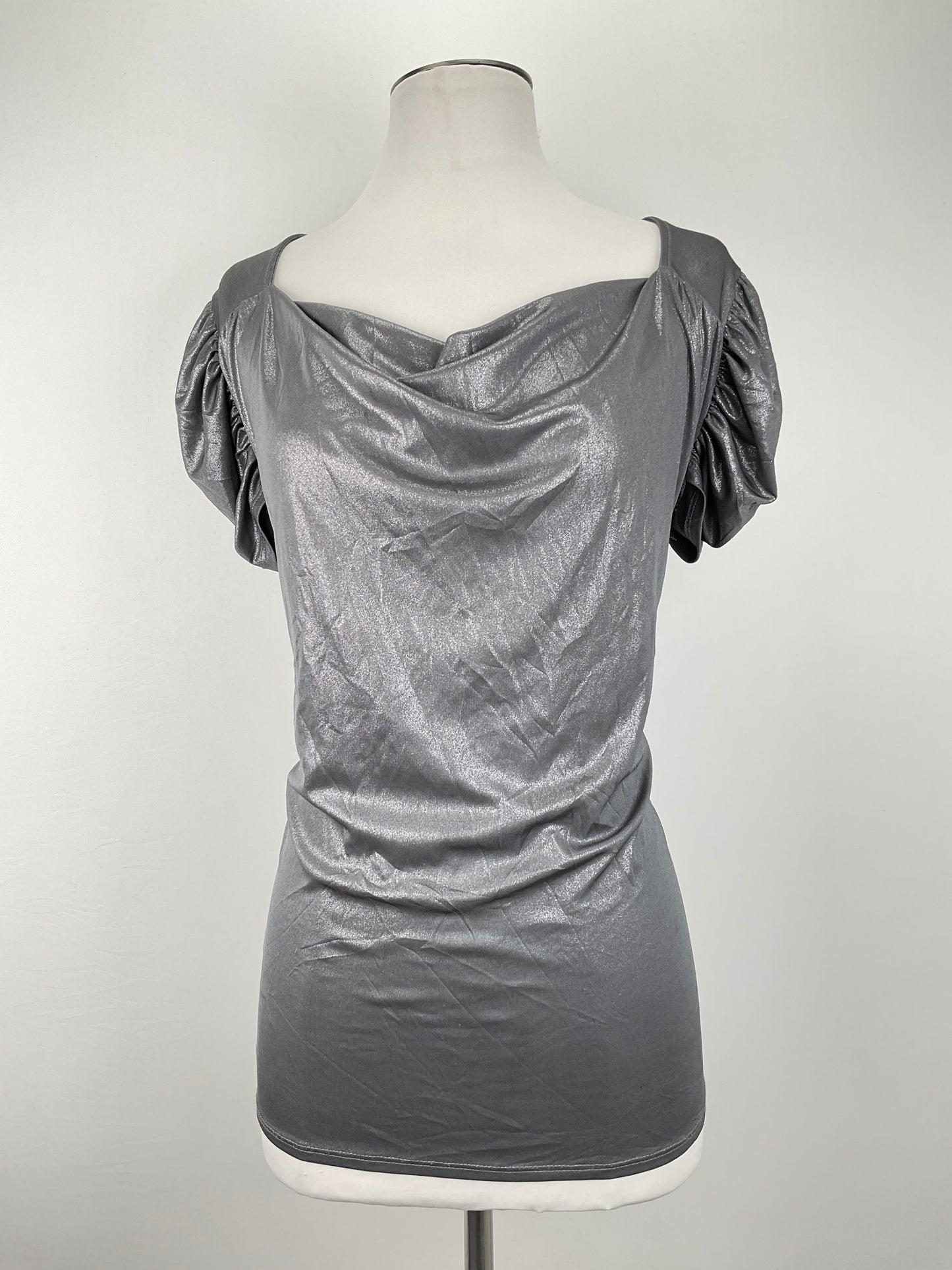 Blusa Plateado Debbie Shuchat