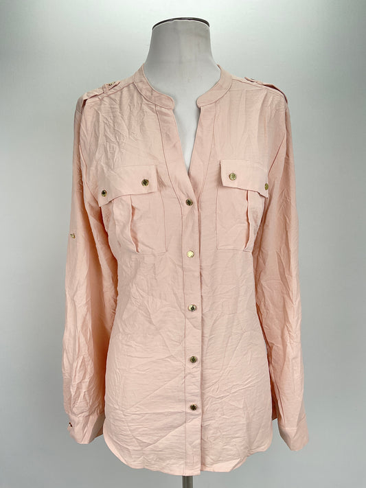 Blusa Nude Calvin Klein