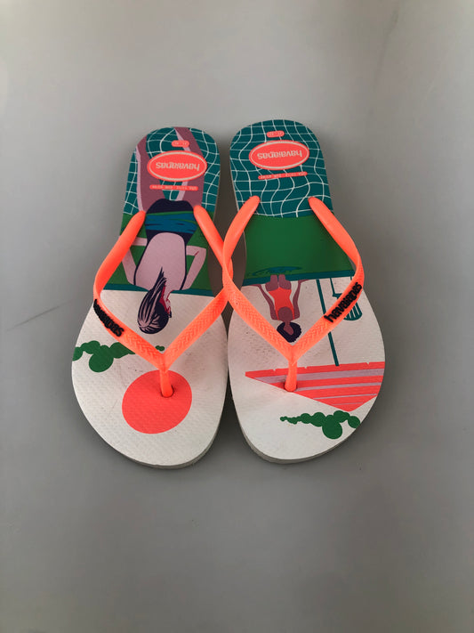 Sandalia Naranja Havaianas