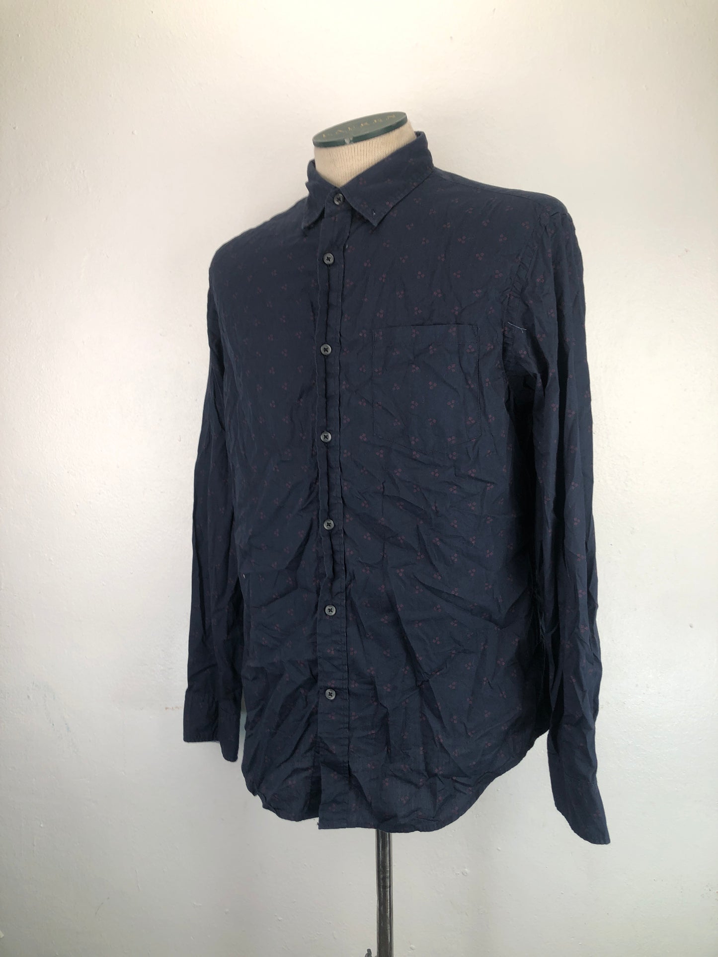 Camisa Azul marino Banana Republic
