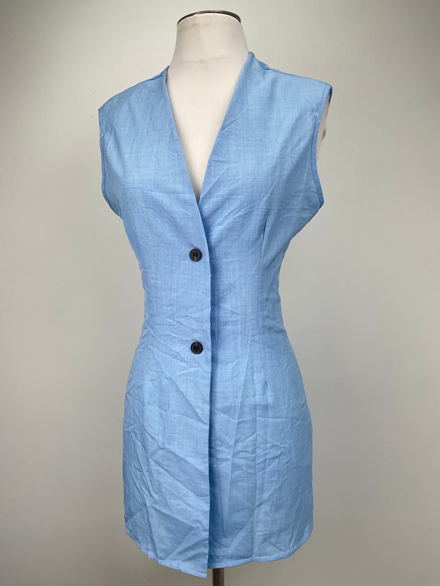 Chaleco Azul Claro Shein