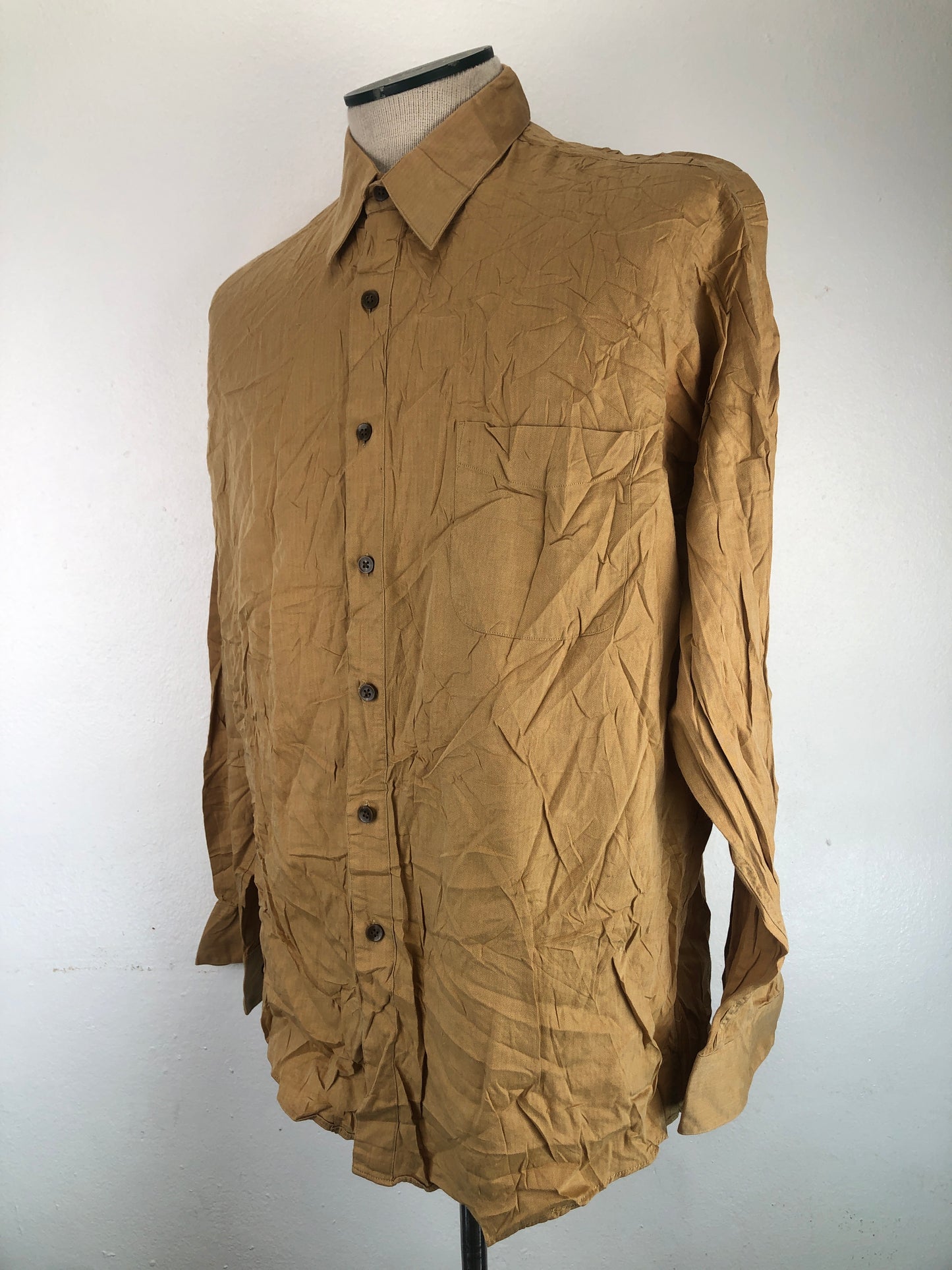 Camisa amarillo Roberto Villini