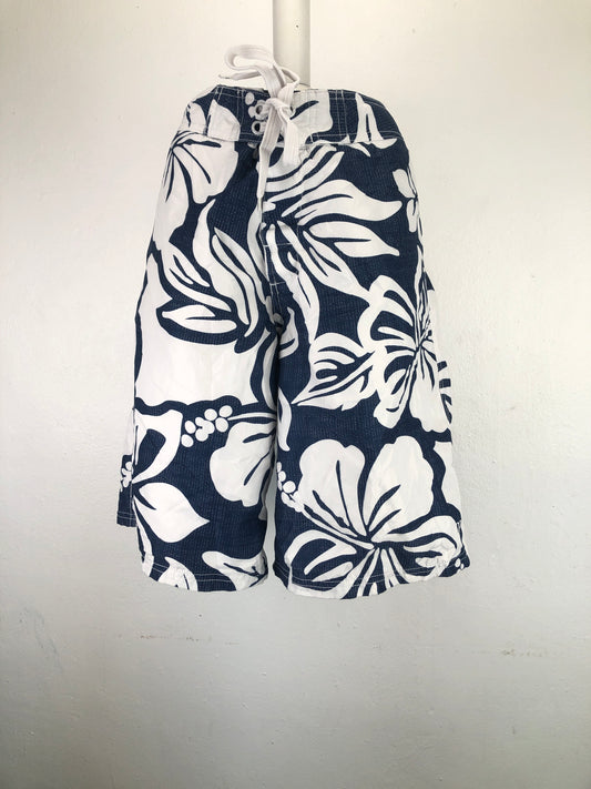 Short Blanco Floral Op