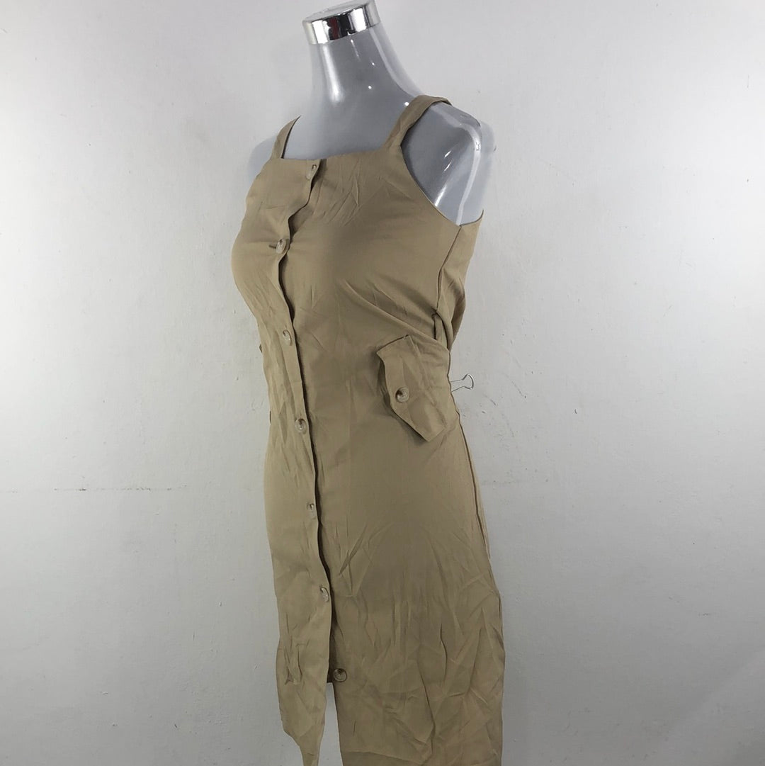 Vestido Crema Shein