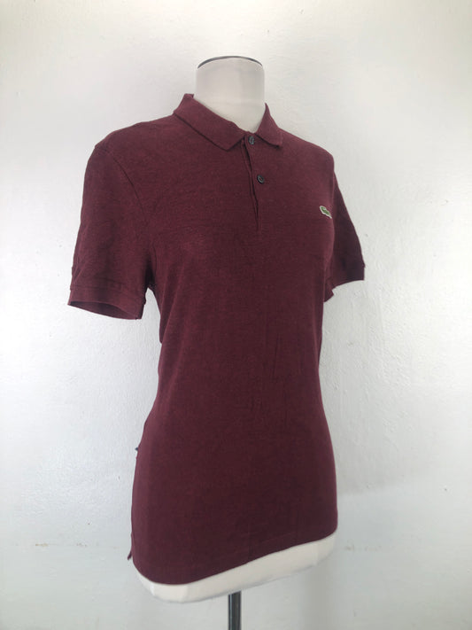 Camiseta Rojo vino Lacoste