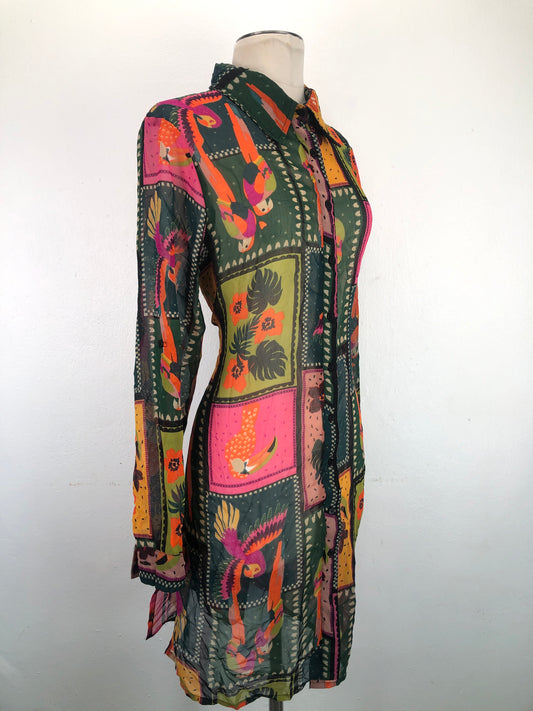 Vestido Camisero Multicolor Live 4 Truth