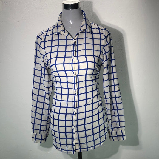 Camisa Azul de Cuadro
