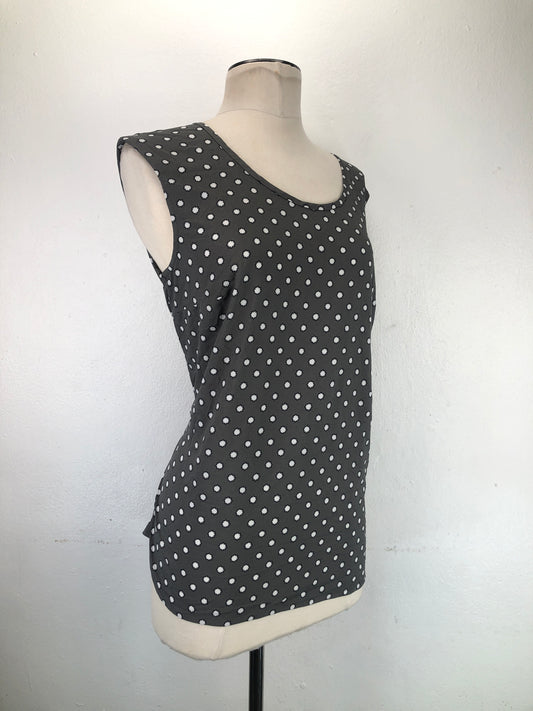 Blusa Gris de Lunares Merona