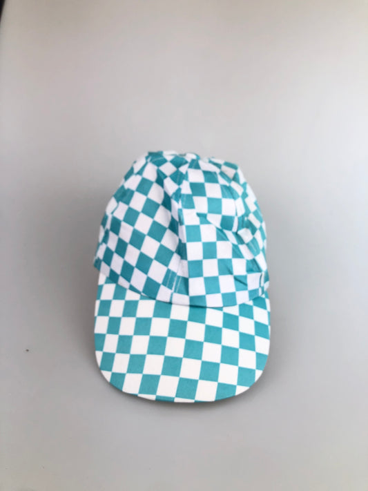 Gorra Turquesa de Cuadro Variangis