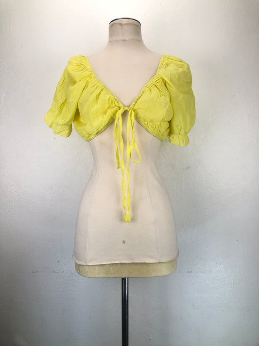 Blusa Amarillo Shein