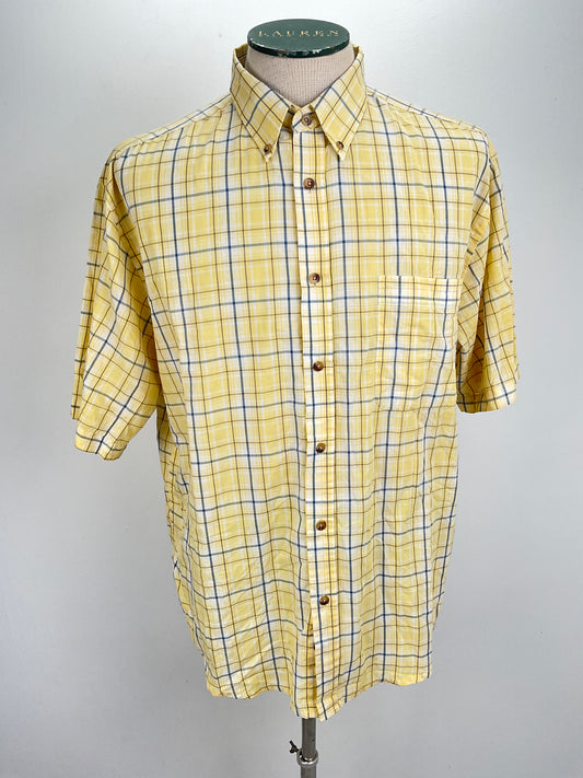 Camisa Amarillo de Cuadro Puritan