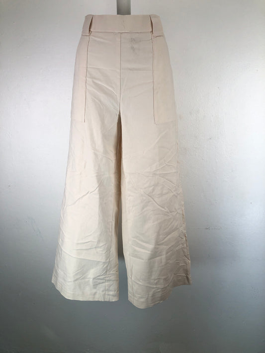 Pantalon Capri Crema Palazzo Jules Leopold