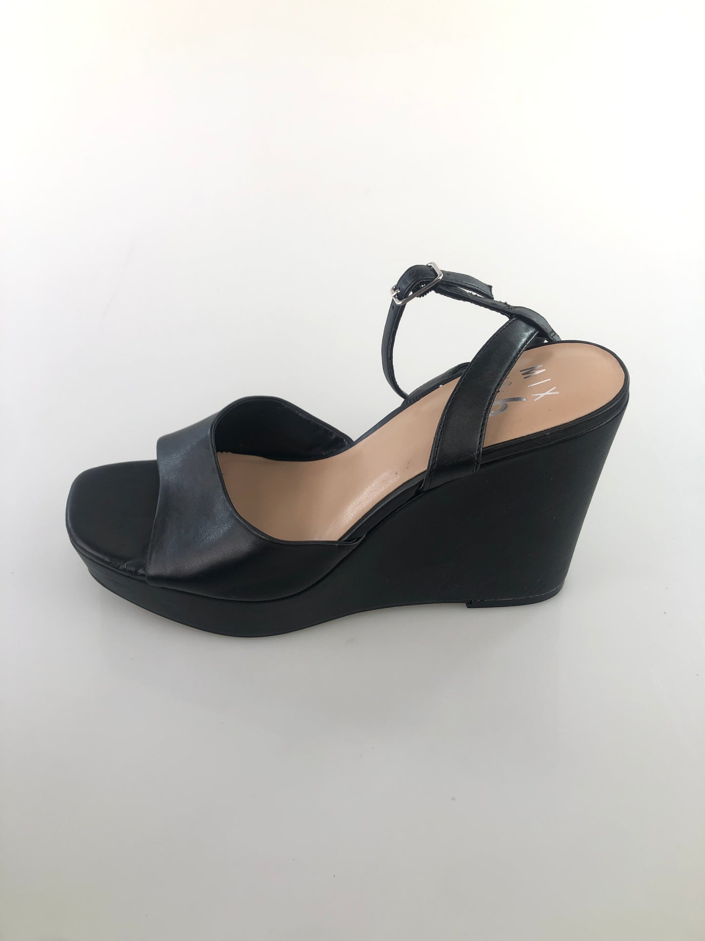 Zapatilla Negro de Plataforma Mix