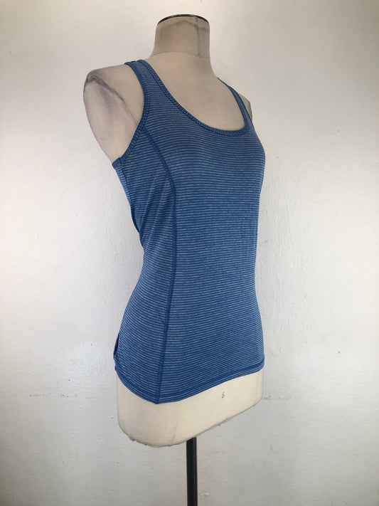 Blusa Azul de Rayas Deportivo Danskin