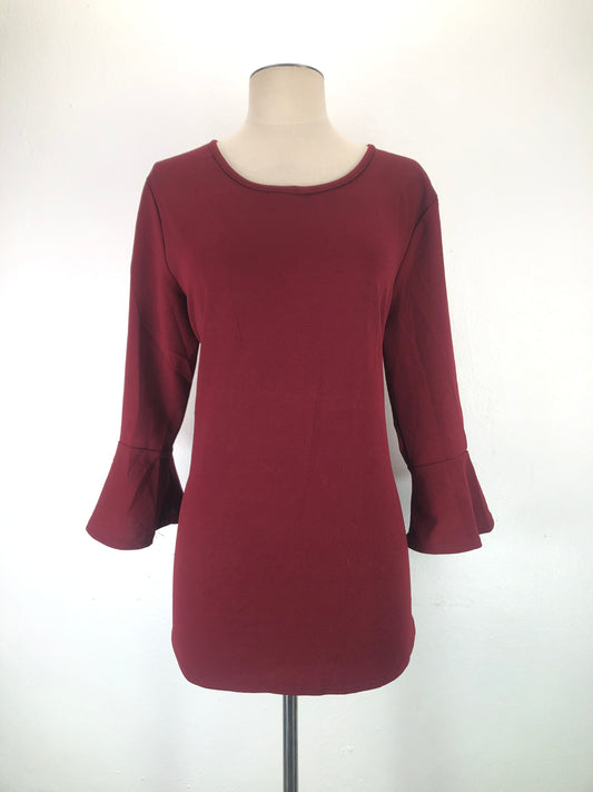 Blusa Rojo Vino C est La Vie