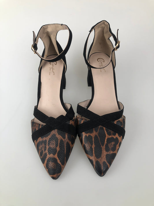 Zapatilla Animal Print de Tacon Comfont