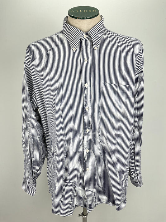 Camisa Gris de Rayas Kirkland