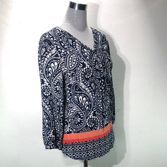 Blusa Azul Marino St John's Bay