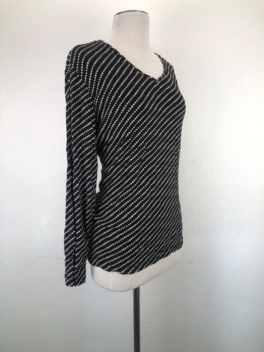 Blusa Negro de Lunares Chicos