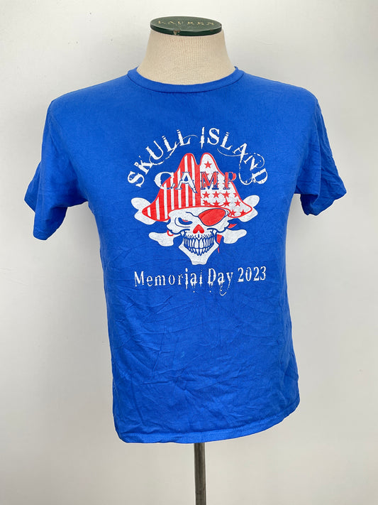 Camiseta Azul Gildan