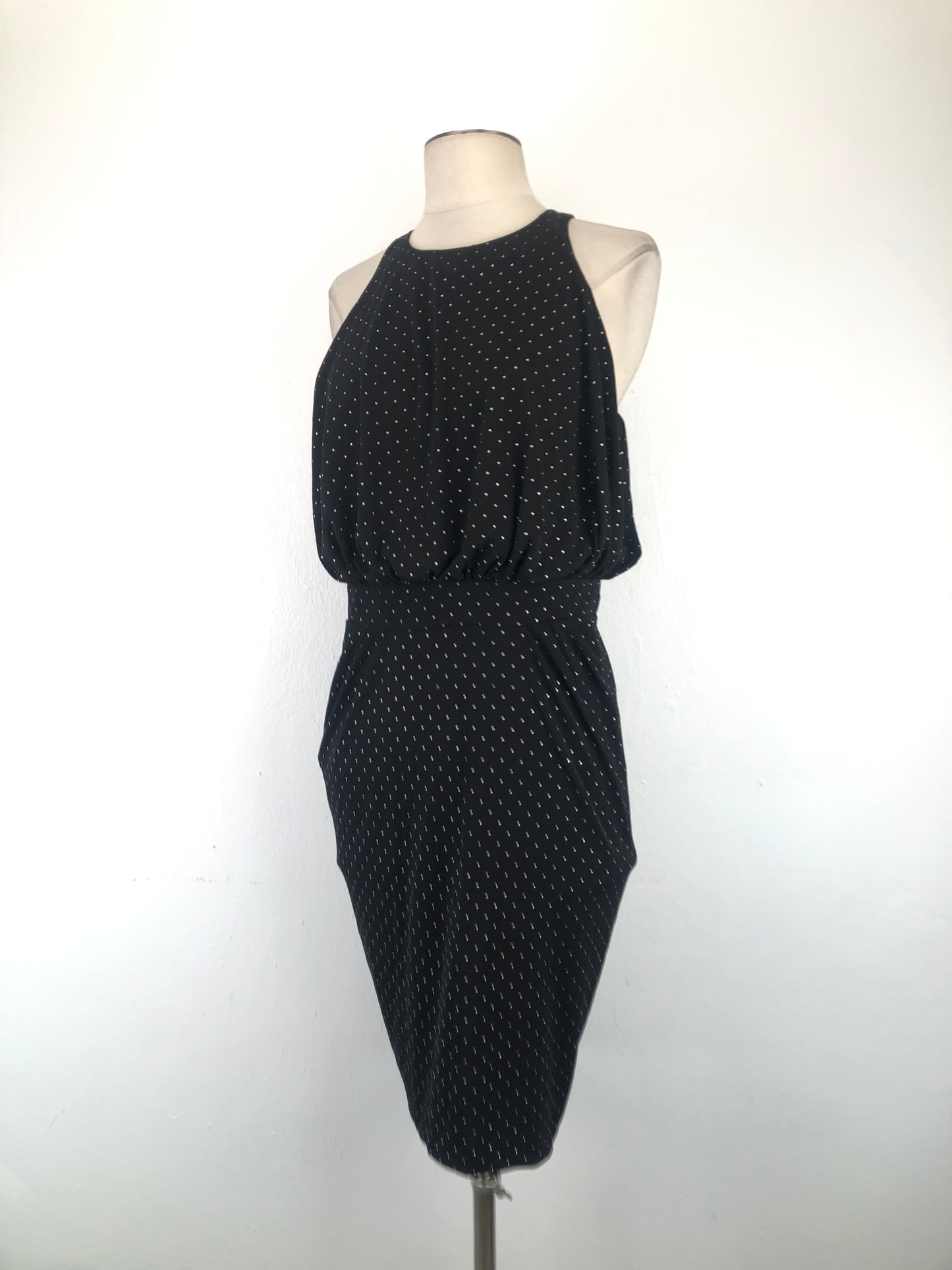 Vestido Negro de Brillo Cynthia Steffe