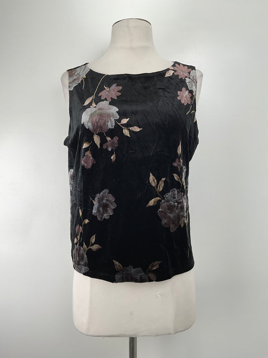 Blusa Negro Floral Variangis