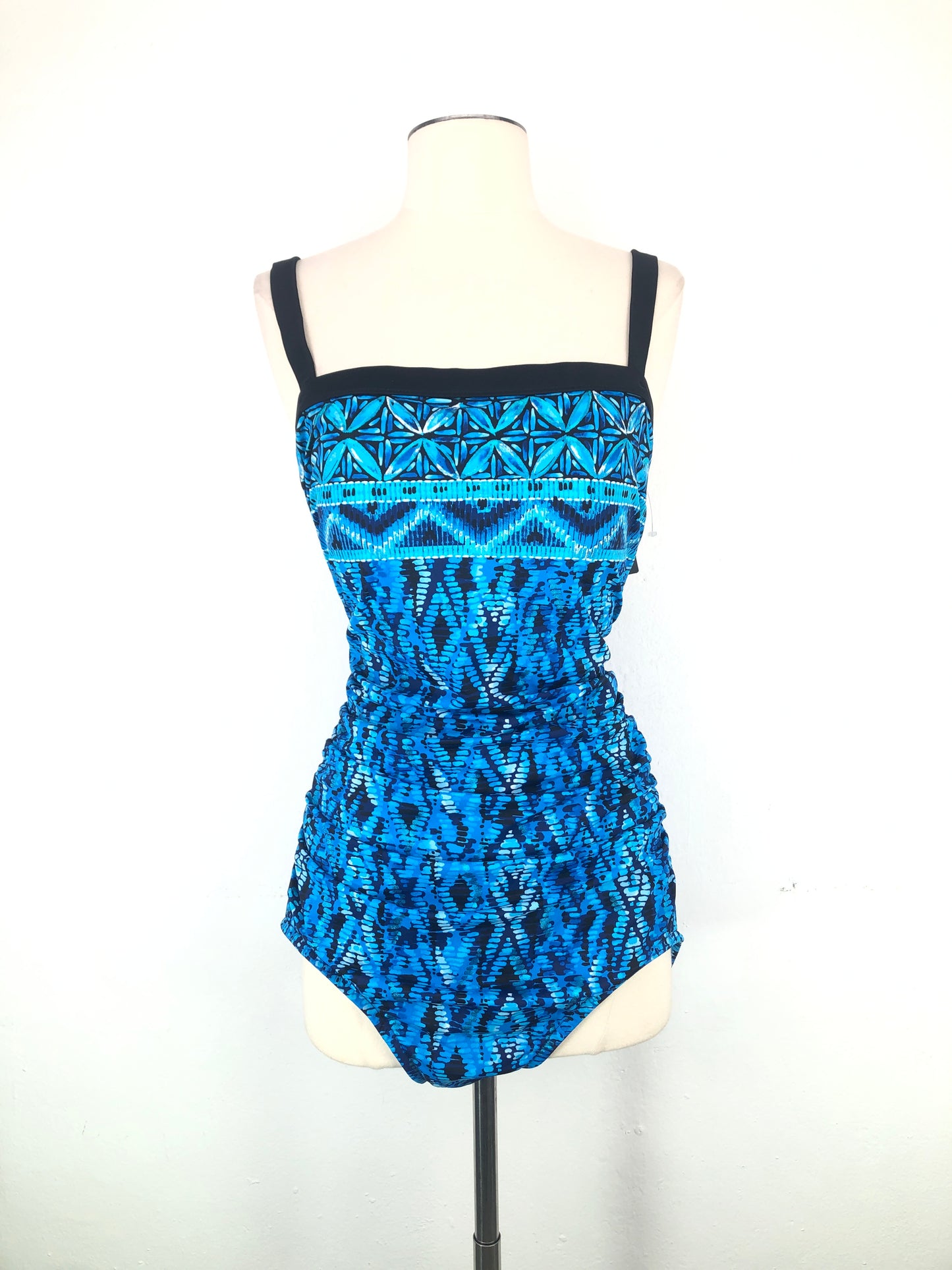 Traje de Baño Azul de Floral Maxine