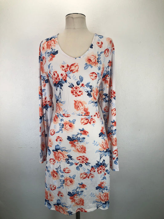 Vestido Blanco Floral Style