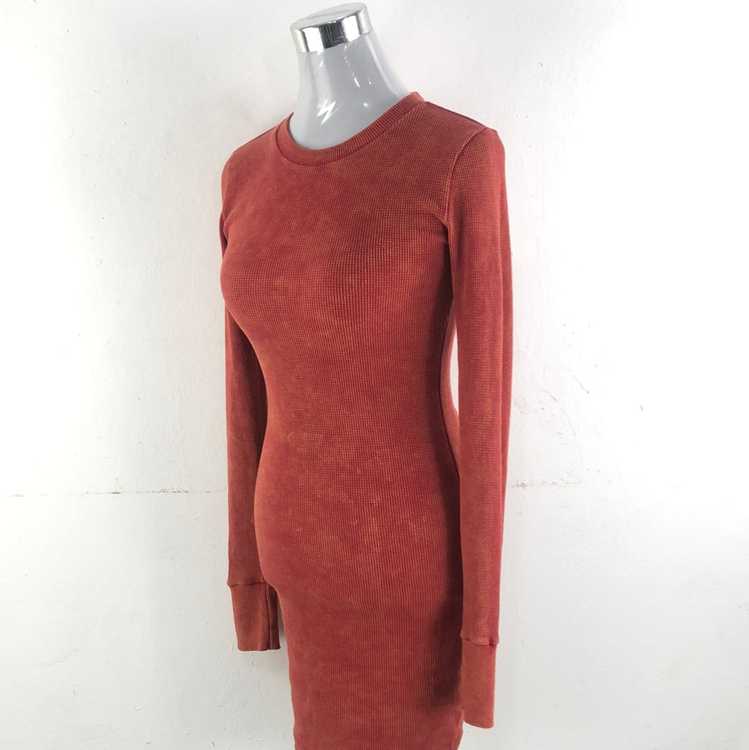 Vestido Naranja Forever21