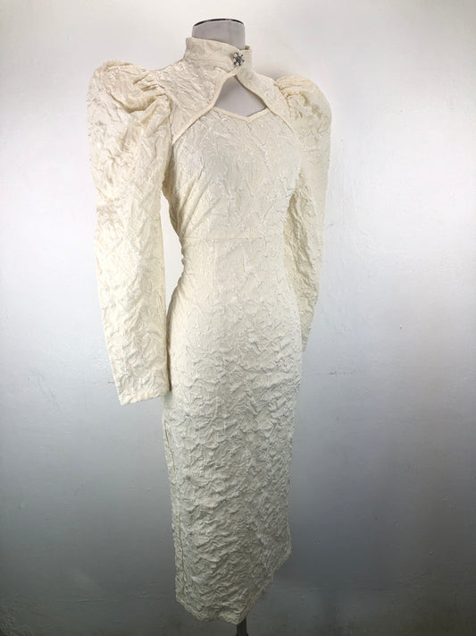 Vestido de Fiesta Beige Shein