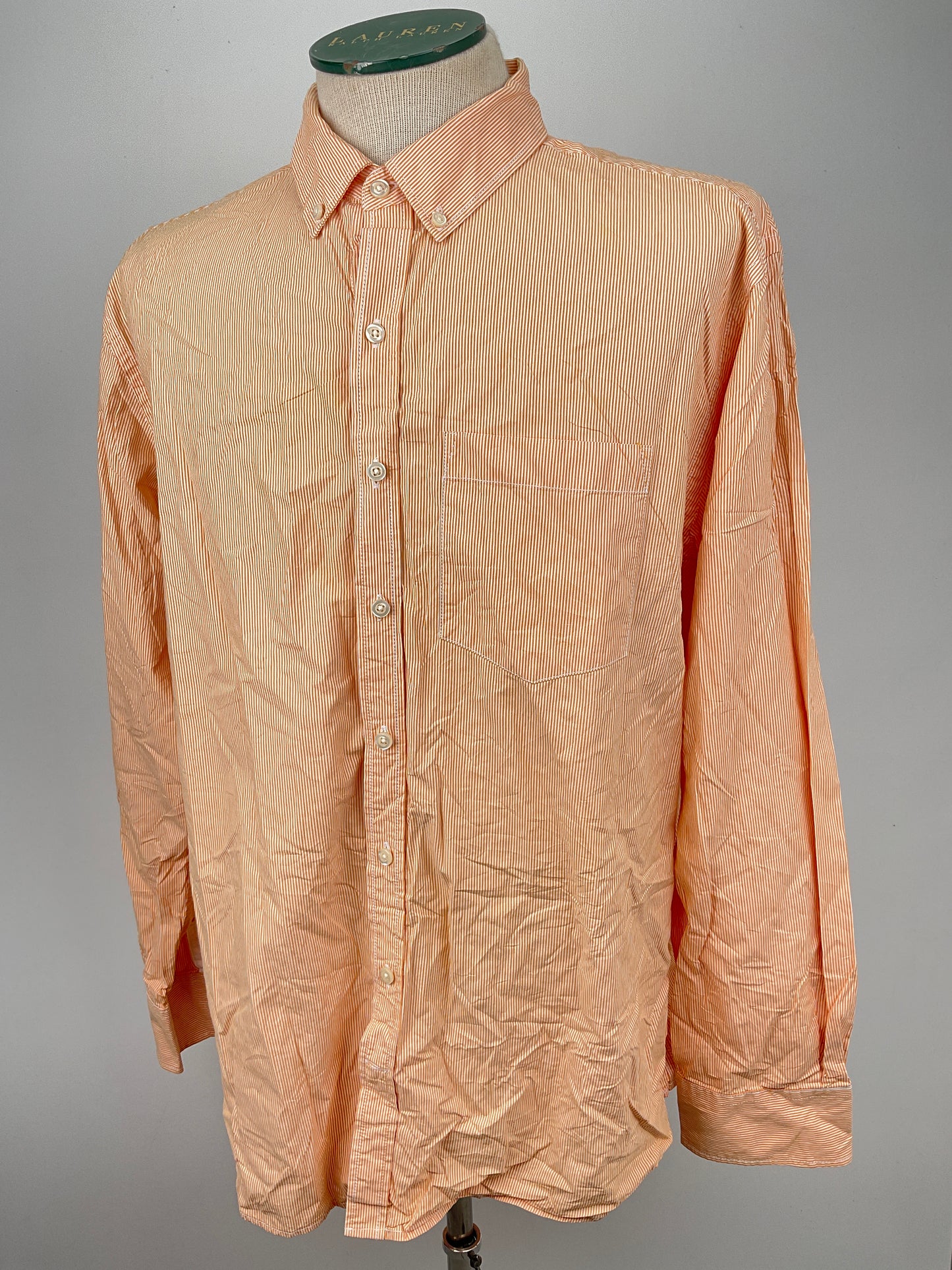 Camisa Naranja de Rayas Old Navy