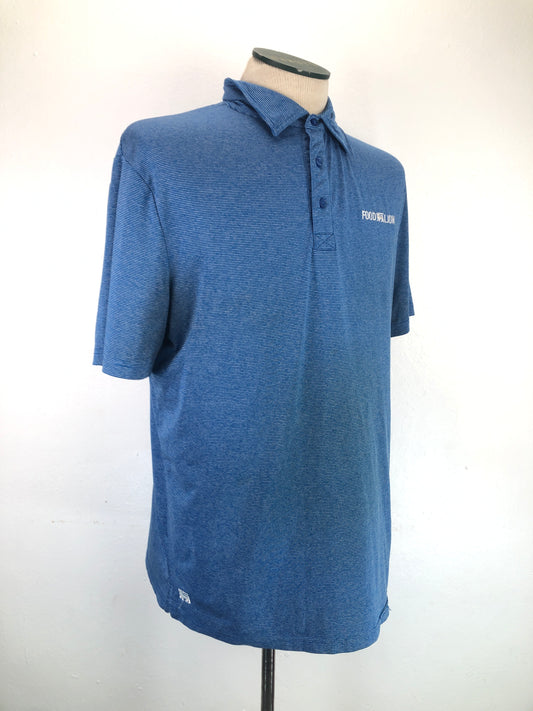 Camiseta Azul de Rayas Image Solutions