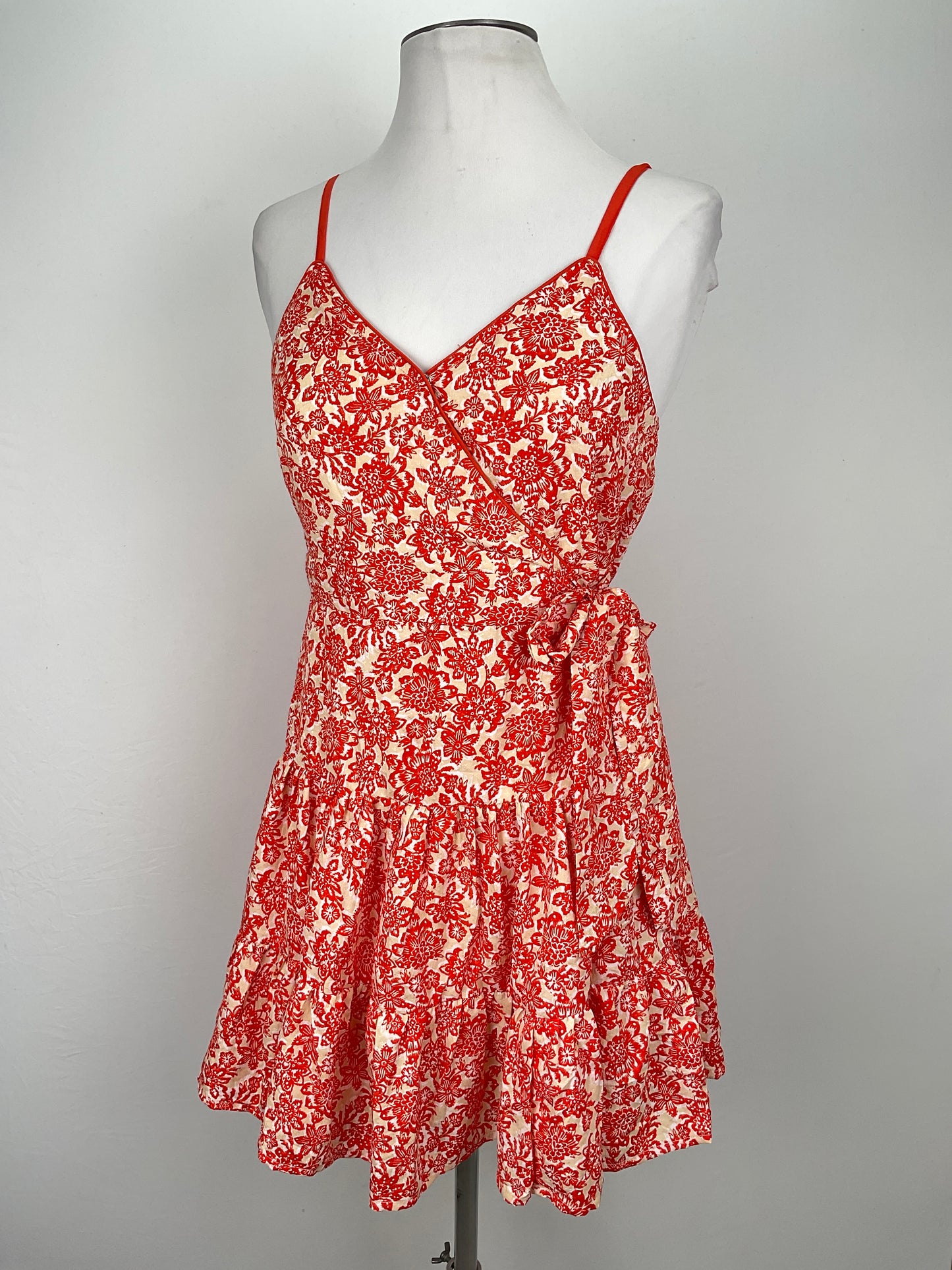 Vestido Naranja Floral Band of the free