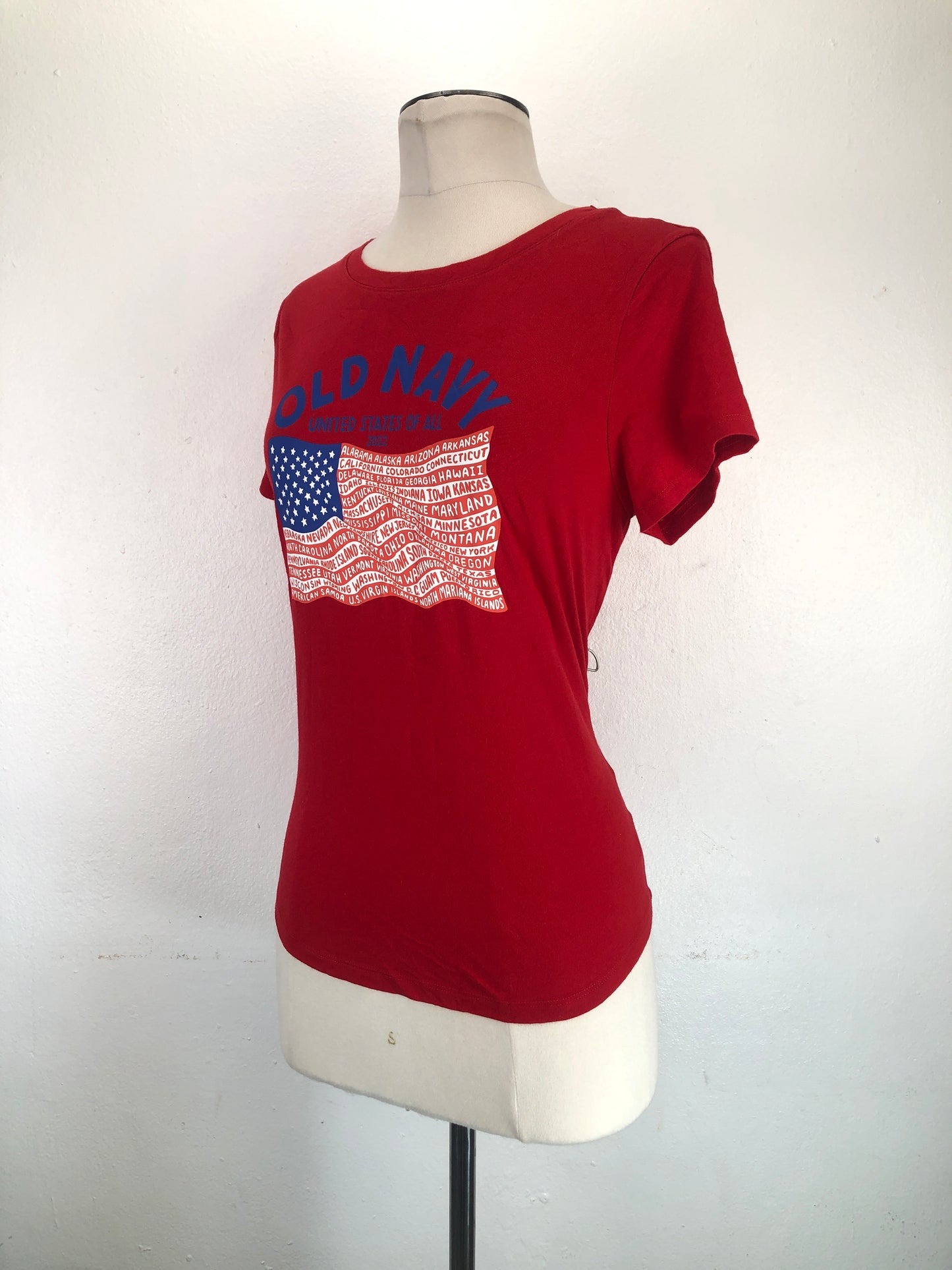 Camiseta Rojo Old Navy