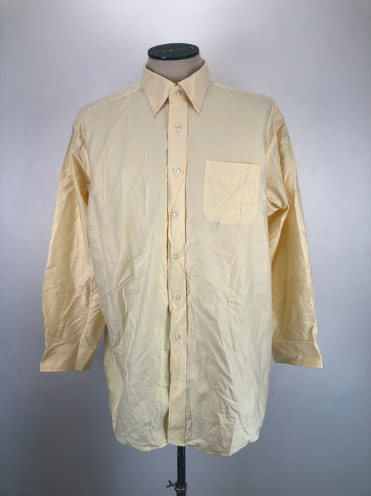 Camisa amarillo Wrinkle Free